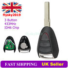 3Button Remote Car Key for Porsche Boxster S 987 Cayman 911 997 Replacement ID46