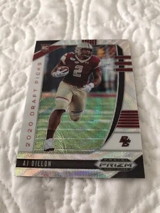 2020-21 Panini Prizm Draft Picks RC Aj Dillon Hyper #d 207/299 Packers 🔥 - Picture 1 of 3