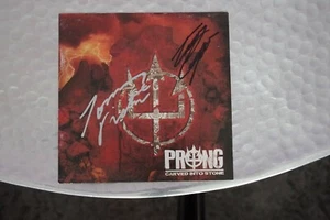 Prong - Carved into Stone CD Album signed / autograph / signiert - Picture 1 of 3