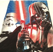 New listing
Star Wars Darth Vader & Jakks Childrens 53½" X 30½" Sleeping Bag Red White Blue