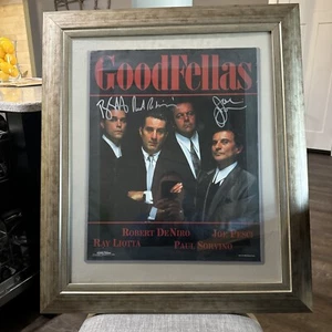 Ray Liotta Robert De Niro Signed 16x20 Goodfellas Poster Photo Authenticated - Picture 1 of 23