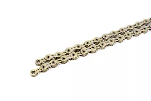 PYC Hollow-Pin 10 Speed Road MTB Cyclocross Bicycle Bike Chains only 250g Gold - Picture 1 of 9