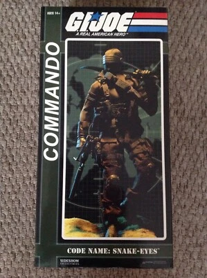 GI Joe Commando Snake Eyes 1/6 Scale sideshow Collectibles - Image 1 of 4