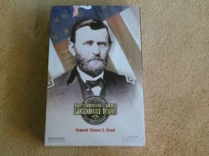 Figura 1/6 SIDESHOW Hermandad de Armas ACW General Ulysses S. Grant NUEVA - Imagen 1 de 15