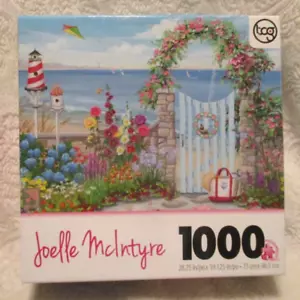 Puerta de verano ~ Joelle McIntyre ~ Rompecabezas ~ 1000 piezas ~ 2014 ~ Usado - Imagen 1 de 9