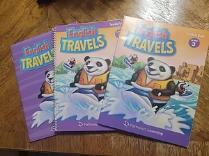 English Travels Level 3 Curriculum Elementary Homeschool Pathways Learning New - Foto 1 di 8