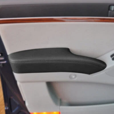 4x Manija de puerta reposabrazos panel microfibra cuero cubierta moldura para Hyundai Veracruz Foto 1 de 4