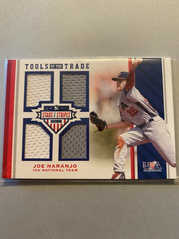 A15,175 - 2017 USA  Tools of the Trade Jerseys #58 Joe Naranjo/199 - Image 1 of 1