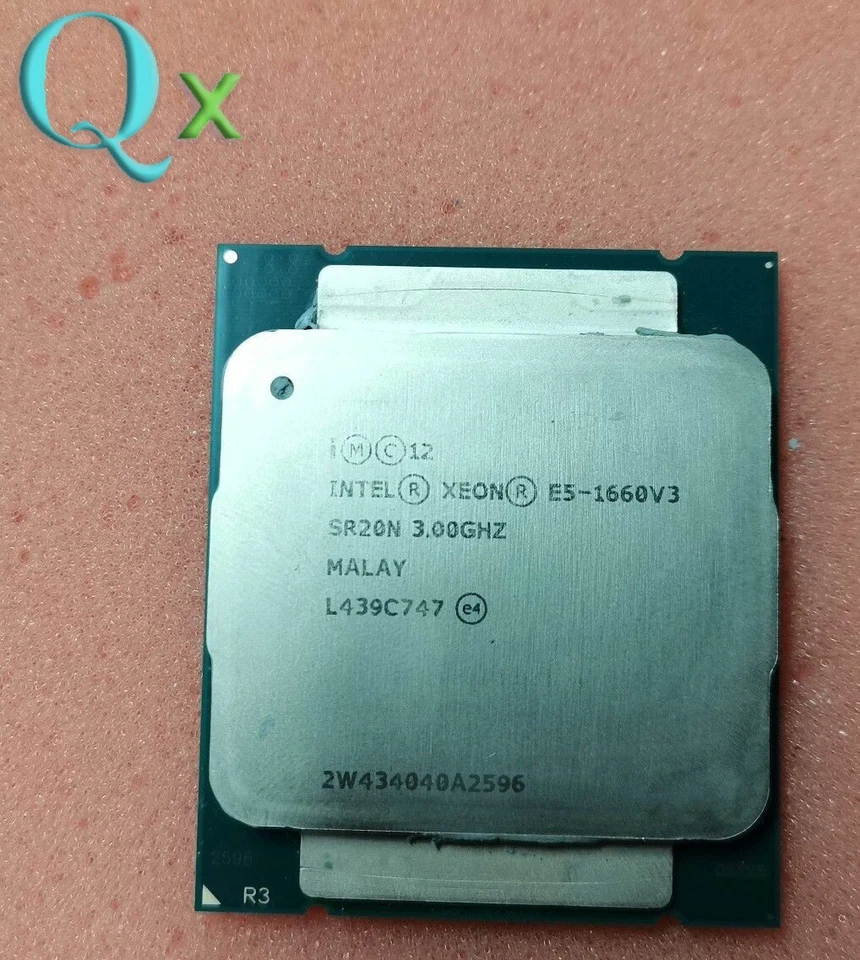 Intel Xeon E5-1660 V3 LGA2011-3 CPU Processor E5 1660 v3  3.0GHz 8Core 20MB 140W - Image 1 of 1