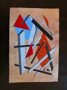 Russische Avantgarde Bauhaus Aquarell Russland wohl 20.Jhd - Bild 1 von 9