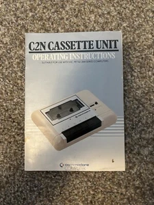 C2N CASSETTE UNIT OPERATING INSTRUCTIONS - vintage Commodore Computer book - Picture 1 of 2