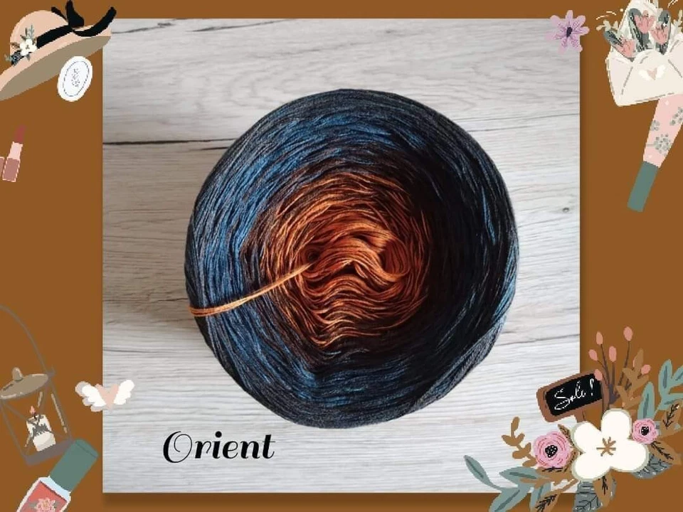 Bobbel Farbverlaufgarn - Bild 1 von 1