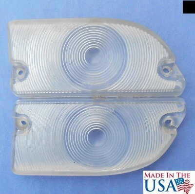 nice used pair of 1959 Chrysler reverse light lens Windsor Saratoga New Yorker - Image 1 of 4