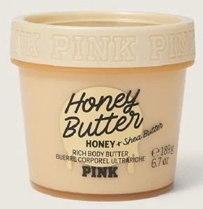 VICTORIA'S SECRET PINK HONEY BUTTER RICH BODY SHEA BUTTER CREAM 6.7 oz NEW - Picture 1 of 1