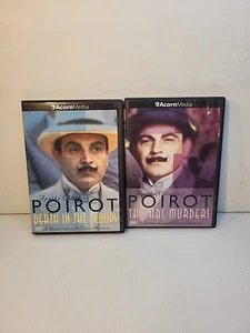 Acorn Media (2) Agatha Christie's Poirot- Death In The Clouds & The AB Murders - Imagen 1 de 13