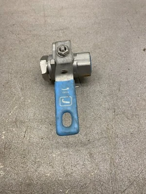 NEW JAMESBURY 316SS/316SS BALL VALVE 1/2 9FB 3600 TT - Image 1 of 4