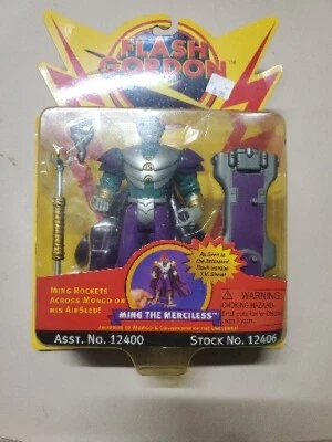 Flash Gordon Ming el Despiadado Figura Playmates De Colección 1996 Juguete Película Nuevo Foto 1 de 3