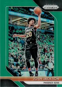 Pistones Josh Jackson 2018-19 Prizm verde Prizm #31 (segundo año) - Imagen 1 de 2