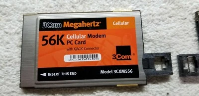 3Com Megahertz 56K Cellular Modem PC Card  (3CXM556) - Image 1 of 2