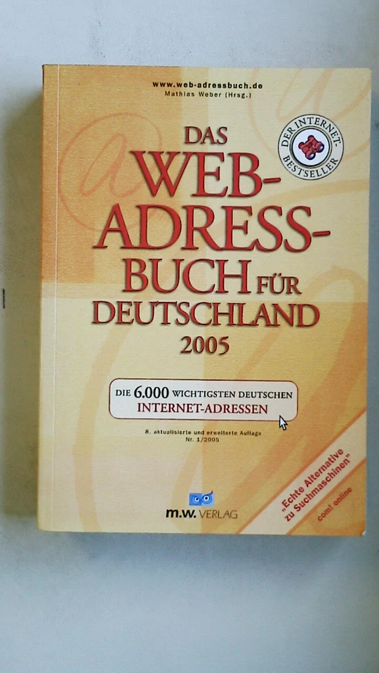 97007 unbekannt WEB-ADRESSBUCH JAHRESABO - Bild 1 von 1