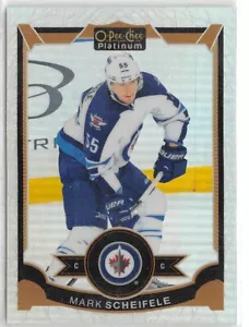 2015-16 O-Pee-Chee Platinum White Ice #27 Mark Scheifele /199 - Foto 1 di 2