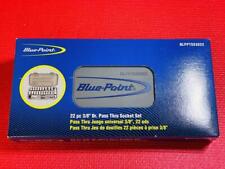 Blue Point 22pc 3/8" Drive PASS Thru Socket Set BLPRTSS3822 Import From Japan
