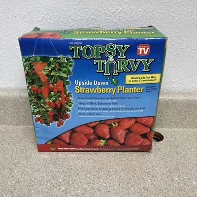 Maceta colgante al revés Topsy Turvy fresa nueva Foto 1 de 4