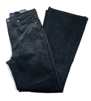 GAP Women's High Rise Soft Vintage Flare Corduroy Pants Size 8/29 Black - Image 1 of 4