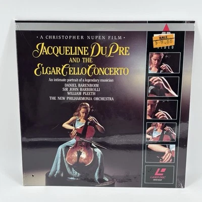 Jacqueline Dupre and The Elgar Cello Concerto Laserdisc 1982 Extended Play - Image 1 of 2