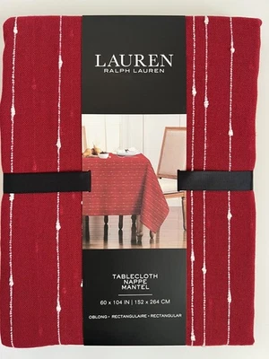 RALPH LAUREN TABLECLOTH 60 x 104 inch - Image 1 of 3