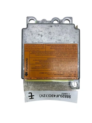 2012-2013 NISSAN GT-R AIR SRS BAG CONTROL MODULE UNIT 98820-JF43C OEM Foto 1 de 4