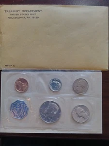 1964 - P.C. PROOF MINT COIN Set Original US MINT Envelope - Picture 1 of 1