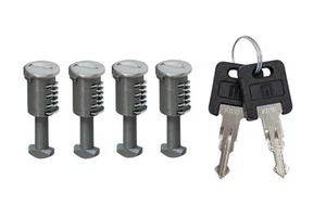 KIT SERRATURA ANTIFURTO PER BARRE PORTATUTTO E PORTABICI MENABO - Imagen 1 de 4