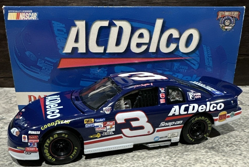 Chevrolet Dale Earnhardt Jr 1998 AC Delco 1/24 Action Nascar Diecast Bank Foto 1 de 4