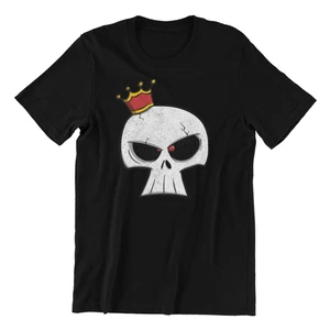 T-shirt grafica Kawaii retrò design personalizzato, nera, taglia L - Foto 1 di 3