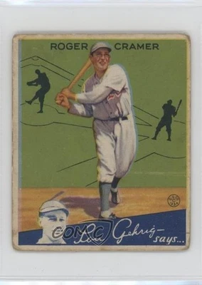 1934 Goudey Big League Chewing Gum R320 Doc Cramer (Called Roger on Card) #25 - Image 1 of 2