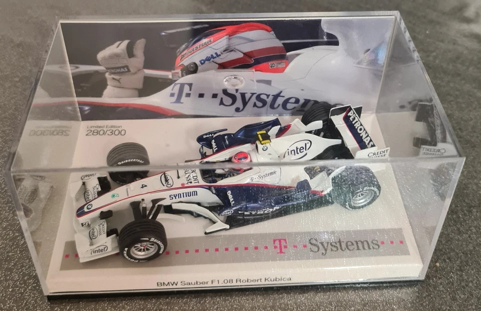 Minichamps 1:43 BMW Sauber F1.08 Robert Kubica T...Systems 280/300pcs - Bild 1 von 3