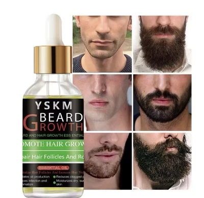 Aceite para el crecimiento del cabello barba 50 ml aceite para el crecimiento de la barba Foto 1 de 4