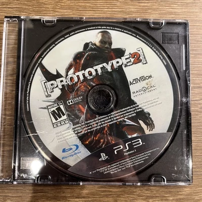Prototype 2 (Sony PlayStation 3, 2012) Disc Only Tested - Fast Shipping - Image 1 of 2