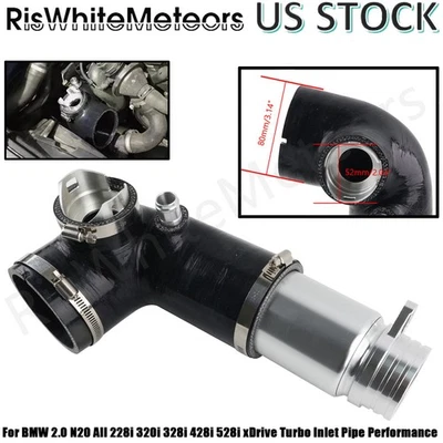 For BMW 2.0 N20 All 228i 320i 328i 428i 528i xDrive Turbo Inlet Pipe Performance - Imagem 1 de 4