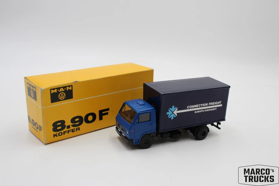 Conrad MAN VW 8.90F Box Truck “Connection Freight Europe” Conversion 1:50 /C83 — 第 1/1 张图片