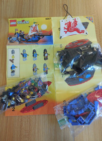 Lego 6057 Sea Serpent - Complete, Preowned and Retired