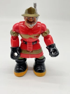 Figura de acción Fisher-Price Rescue Heroes Billy Blazes Fireman 1997 de colección 6" a Foto 1 de 4