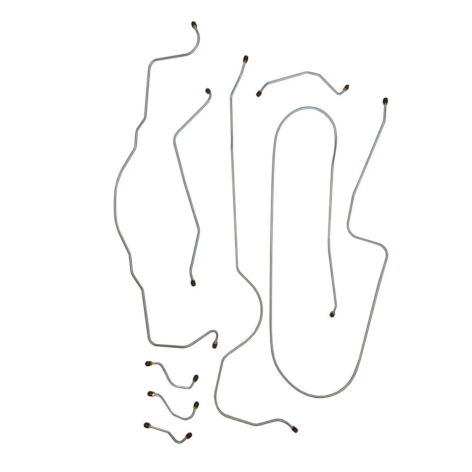 1956 Cadillac серии 62 полный комплект тормозной магистрали комплект труб из нержавеющей стали - Изображение 1 из 4