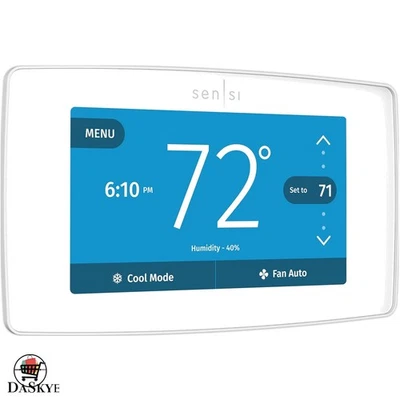 Termostato inteligente Sensi 30 minutos Wi-Fi - Ahorro de energía y alertas inteligentes incluidas Foto 1 de 4