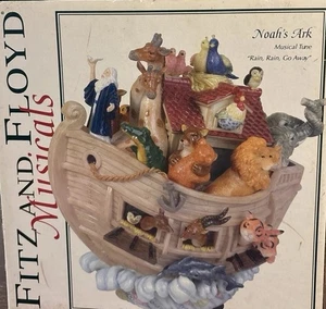 Fitz and Floyd Noahs Ark Does Not Have Box Musical - Picture 1 of 7