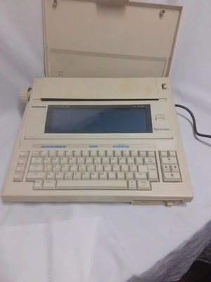 Vintage Samsung Portable Word Processor SQ-W 1000 - Image 1 of 4