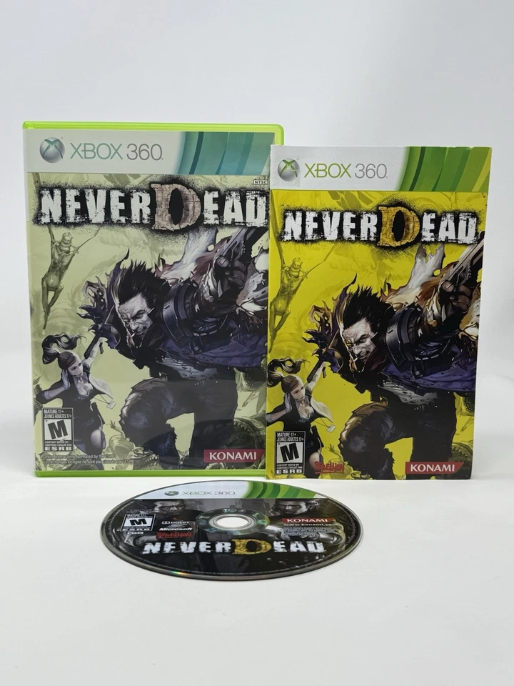 NeverDead (No Scratches) for Microsoft Xbox 360 - Complete CIB - Ships Same Day - Image 1 of 4