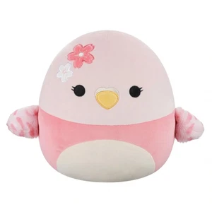 Squishmallows Beena der 5" Sakura Sittich ist rosa und weiß. - Bild 1 von 5