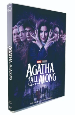 Marvel Agatha All Along 2024 Mini TV Series (DVD 3-Disc Box Set) US Seller!